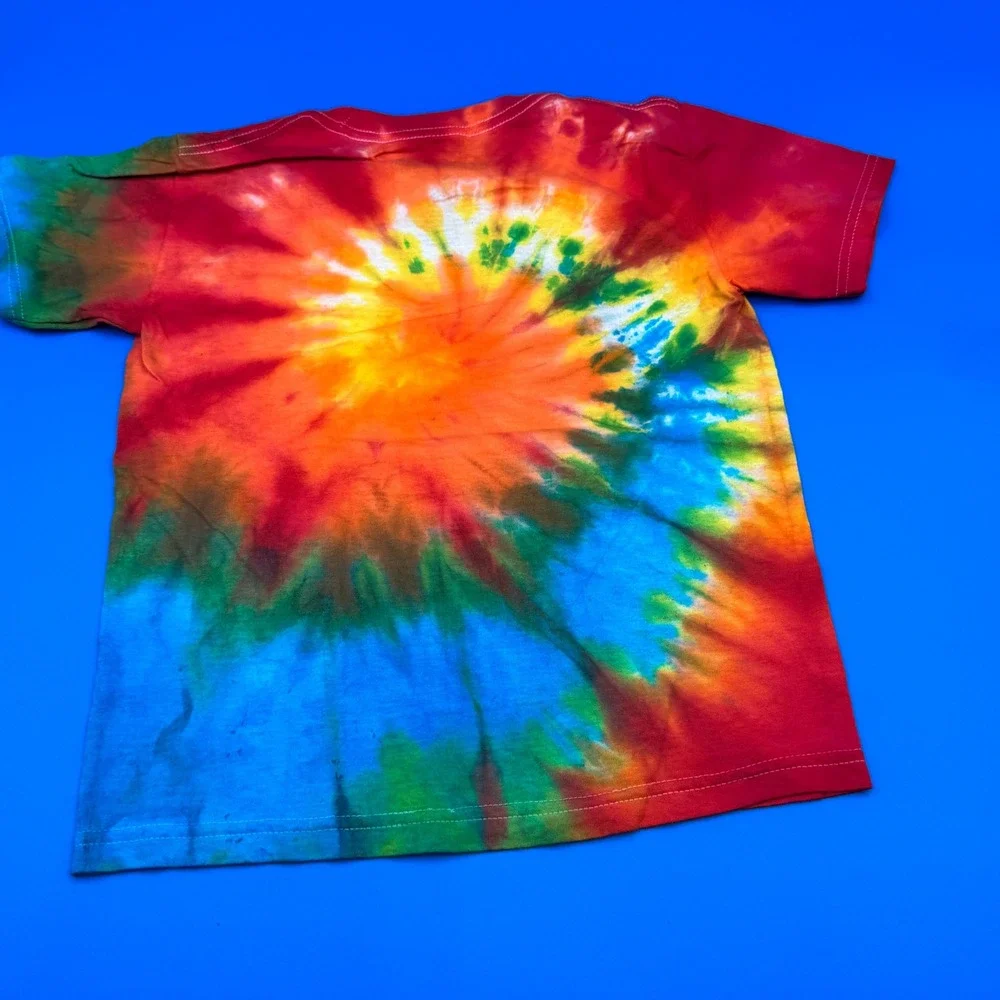 NWOT Skylanders Swap Force Tie Dye T Shirt Kids Size XS Short Sleeve Cotton‎ Y2K